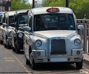 yapboz Londra Taksi